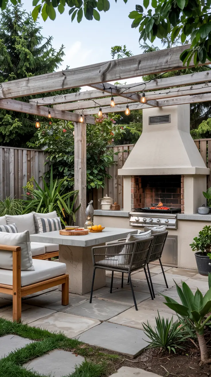 Outside Barbecue Area Ideas 2026: Modern, Covered & Backyard Designs