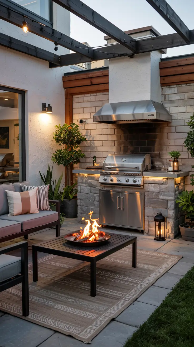 Outside Barbecue Area Ideas 2026: Modern, Covered & Backyard Designs