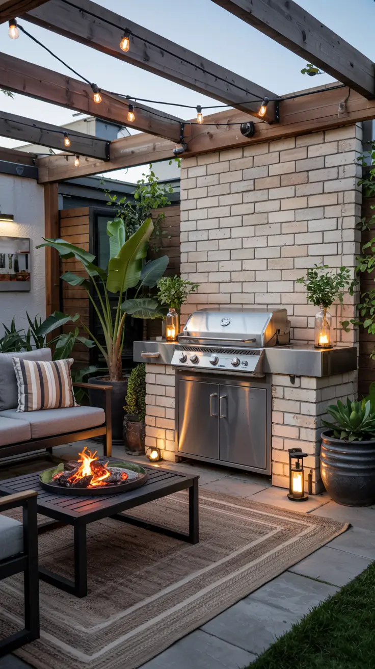 Outside Barbecue Area Ideas 2026: Modern, Covered & Backyard Designs