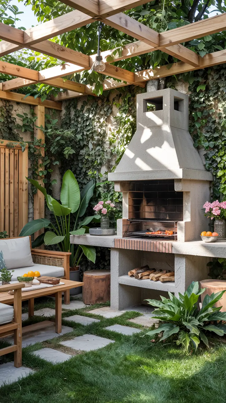 Outside Barbecue Area Ideas 2026: Modern, Covered & Backyard Designs