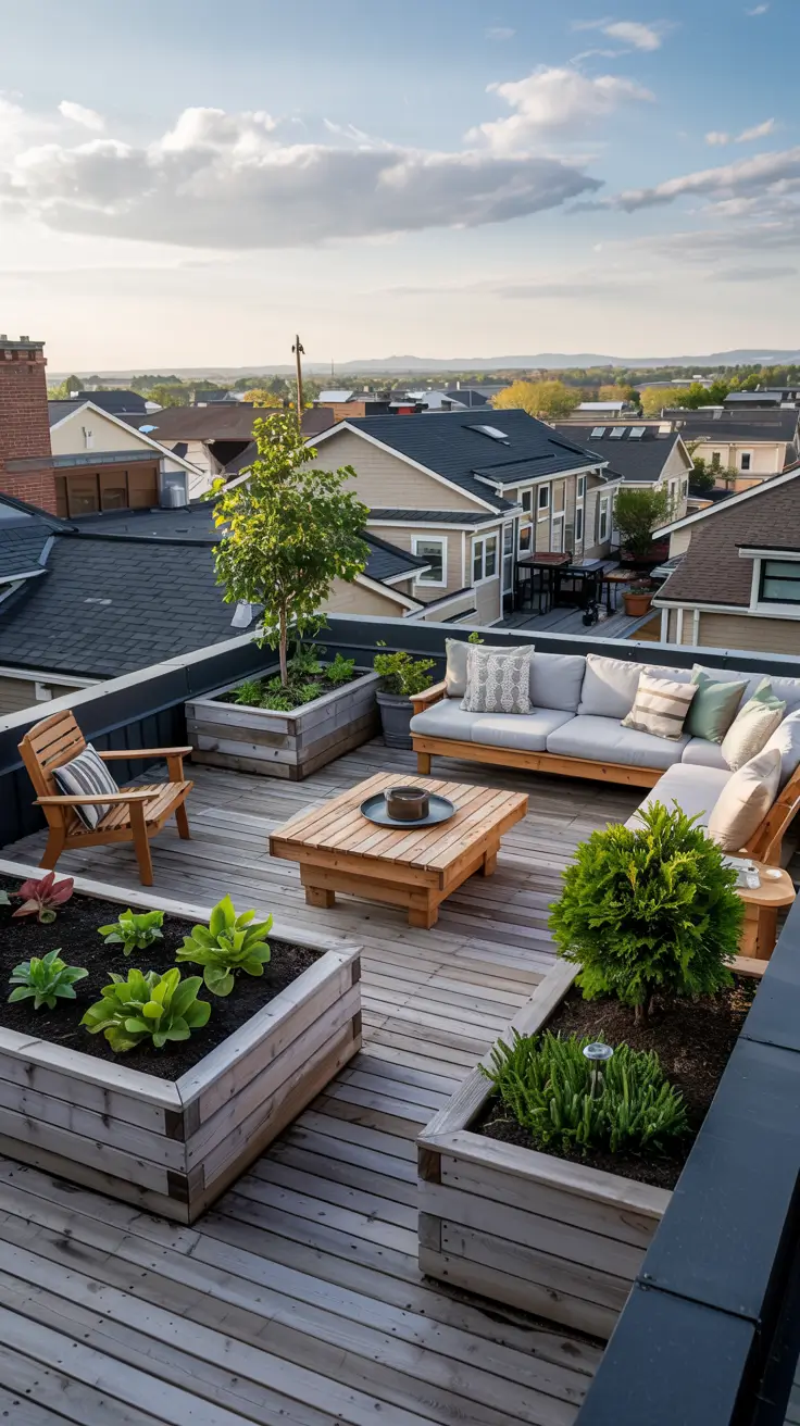 Rooftop Terrace Design Ideas 2026: Modern Outdoor Living, Roof Gardens & Decks