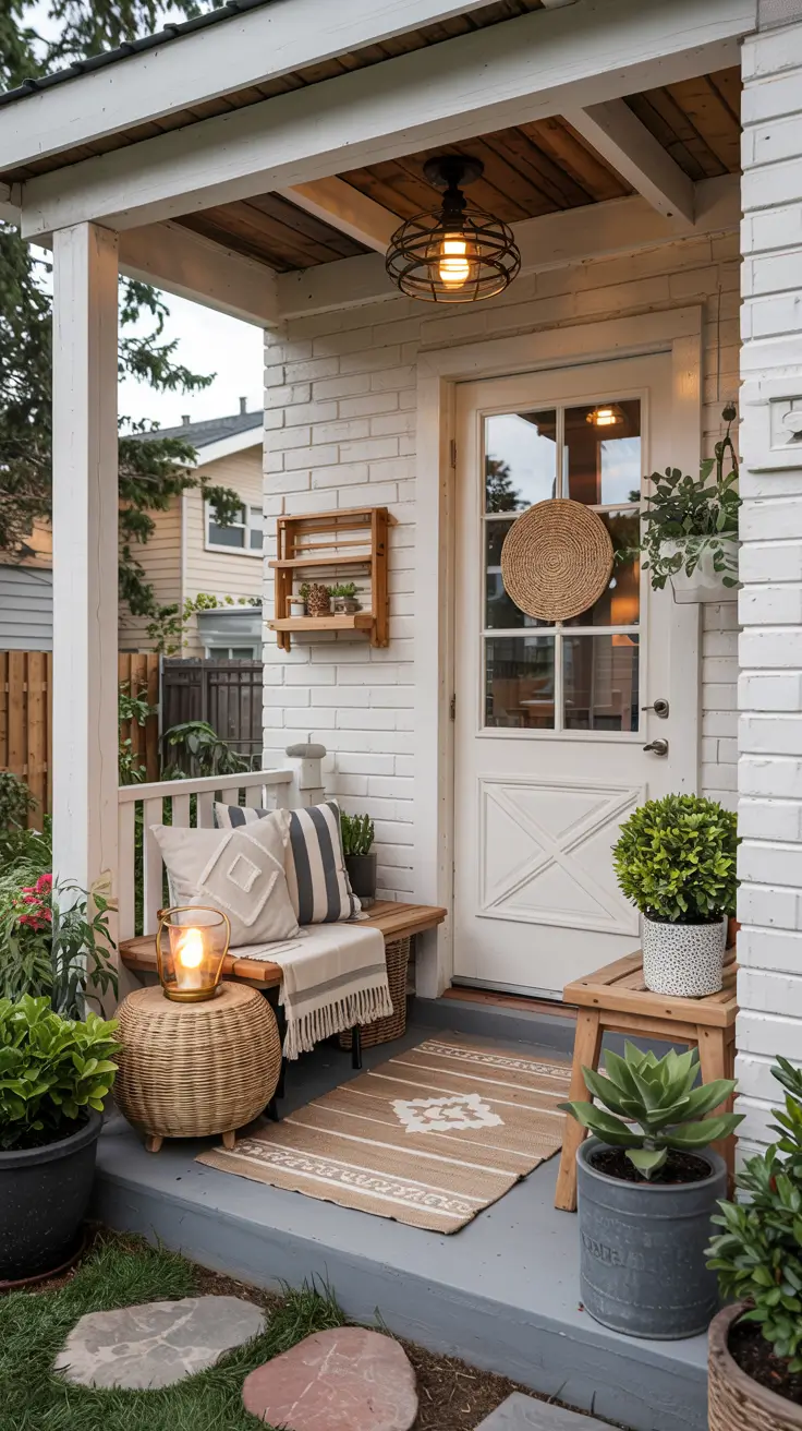 Small Front Porch Ideas 2026: Cozy Entrance, Decor & Curb Appeal