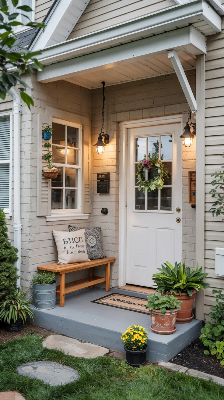 Small Front Porch Ideas 2026: Cozy Entrance, Decor & Curb Appeal