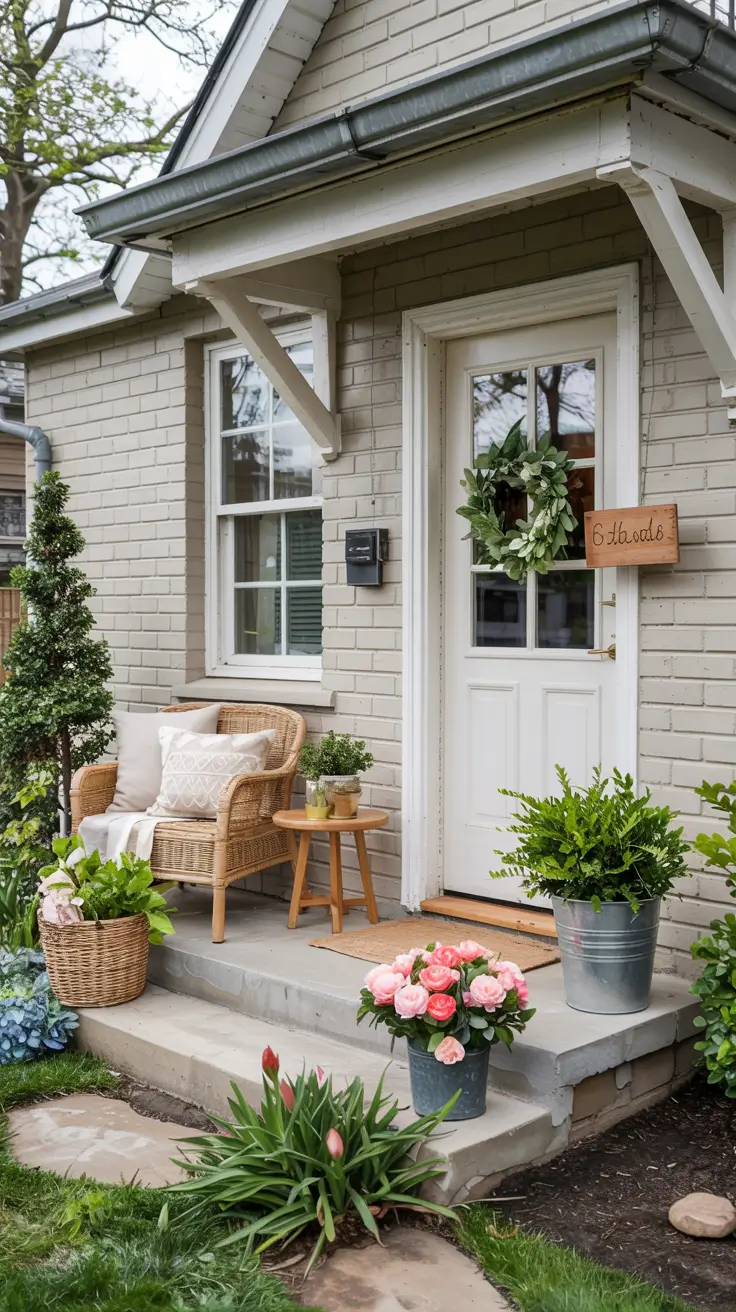 Small Front Porch Ideas 2026: Cozy Entrance, Decor & Curb Appeal