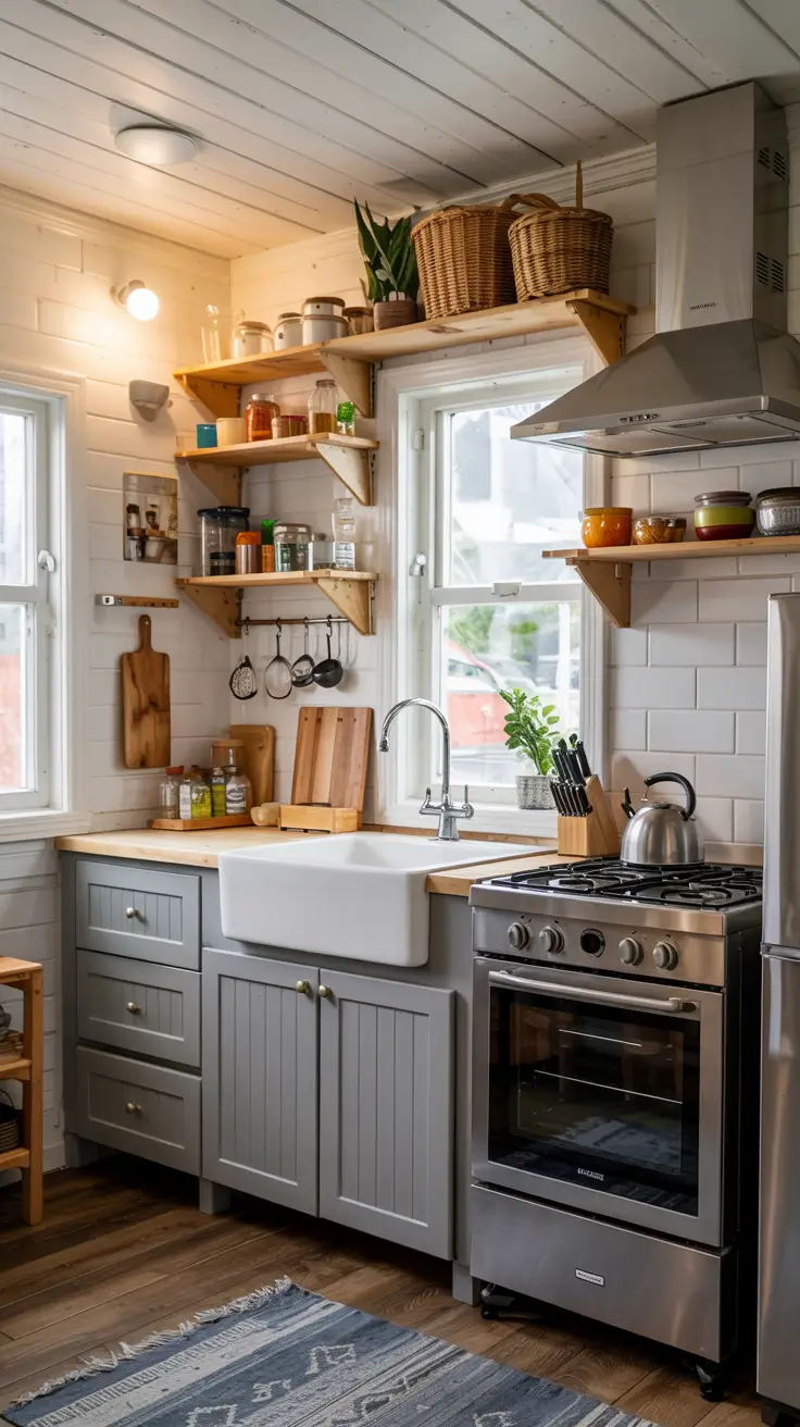 Tiny Kitchens Ideas 2026: Smart Storage, Layouts & Space-Saving Designs