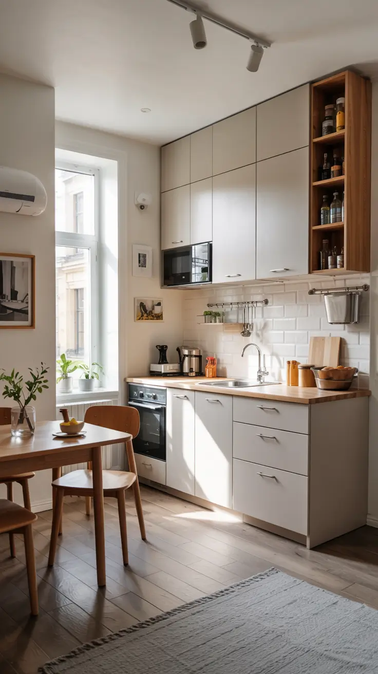 Tiny Kitchens Ideas 2026: Smart Storage, Layouts & Space-Saving Designs