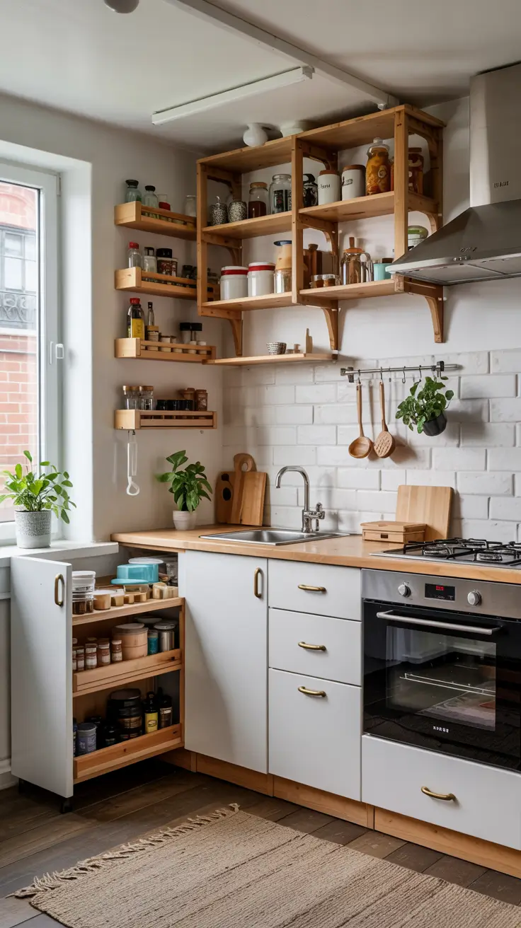 Tiny Kitchens Ideas 2026: Smart Storage, Layouts & Space-Saving Designs