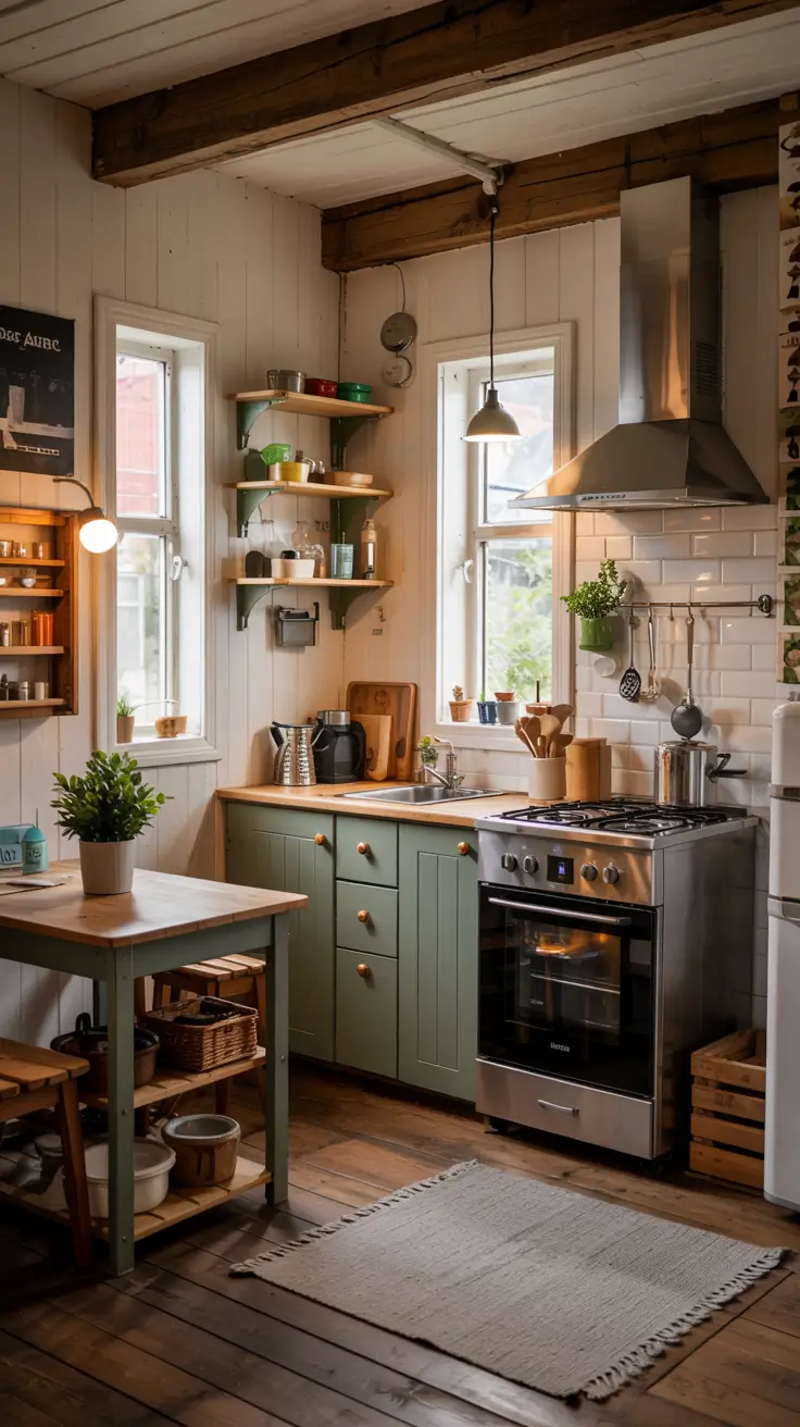Tiny Kitchens Ideas 2026: Smart Storage, Layouts & Space-Saving Designs