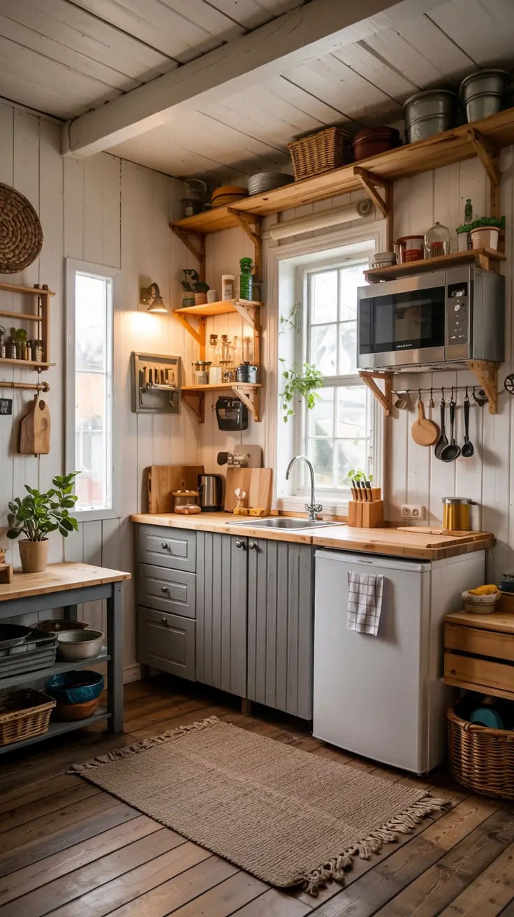 Tiny Kitchens Ideas 2026: Smart Storage, Layouts & Space-Saving Designs