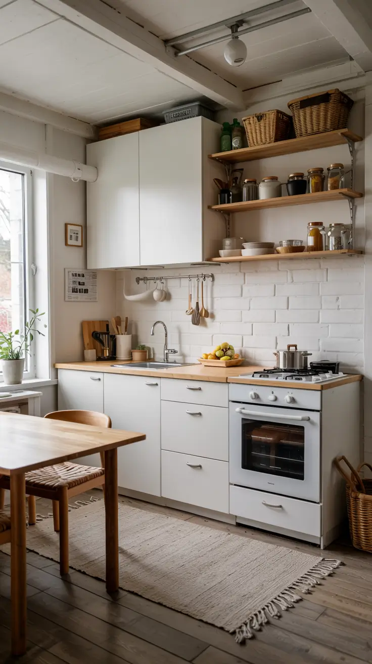Tiny Kitchens Ideas 2026: Smart Storage, Layouts & Space-Saving Designs