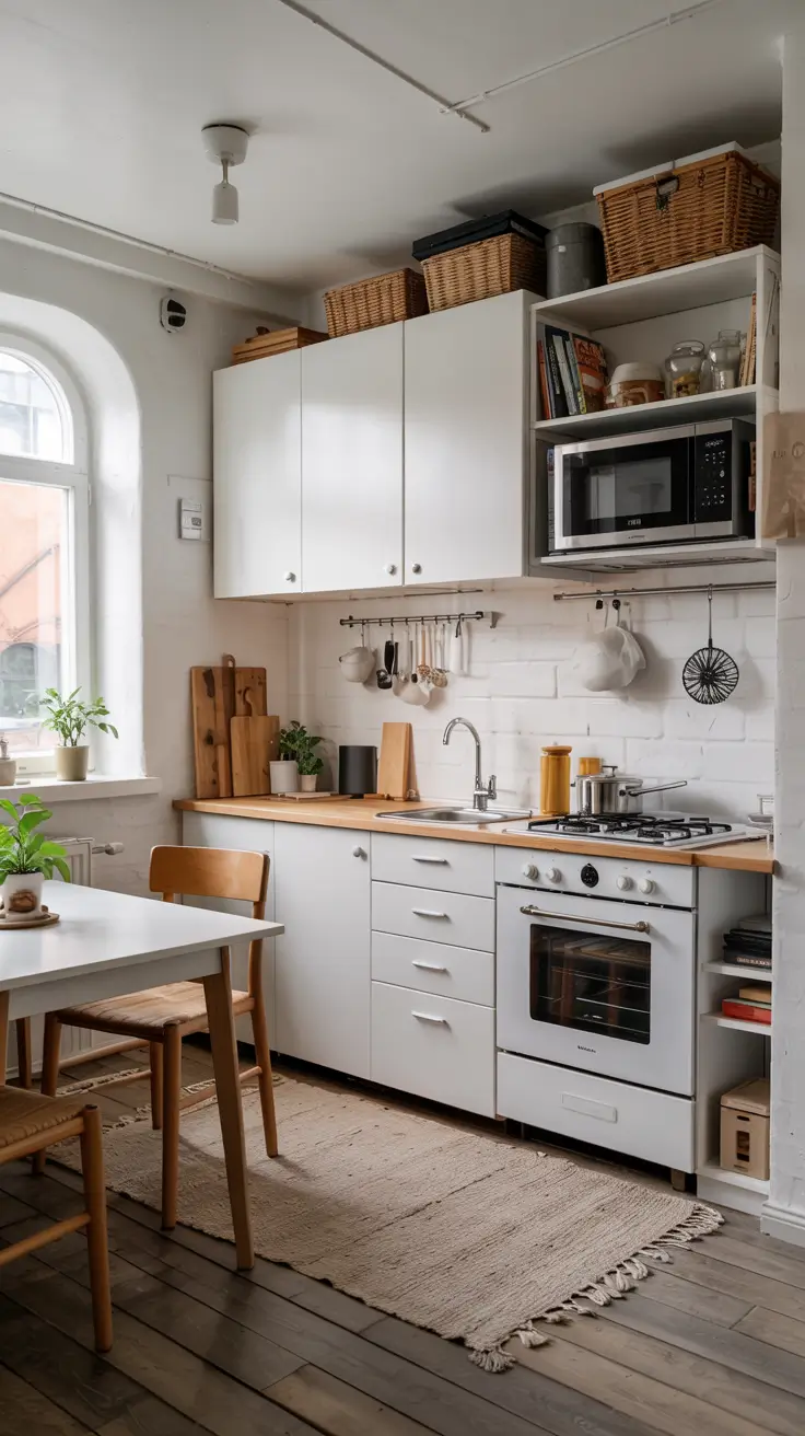 Tiny Kitchens Ideas 2026: Smart Storage, Layouts & Space-Saving Designs