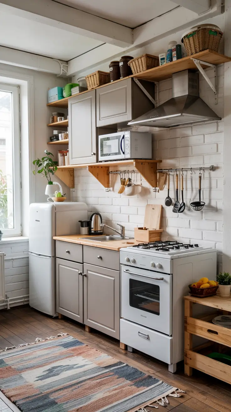 Tiny Kitchens Ideas 2026: Smart Storage, Layouts & Space-Saving Designs