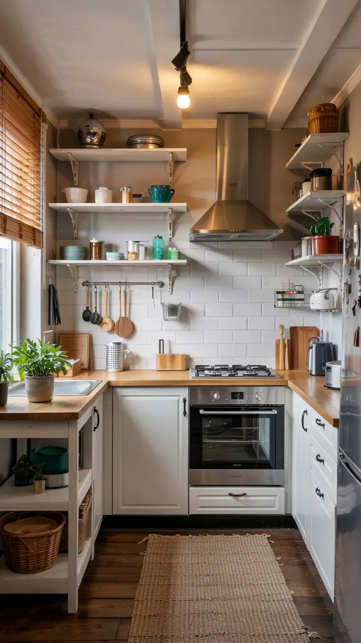 Tiny Kitchens Ideas 2026: Smart Storage, Layouts & Space-Saving Designs