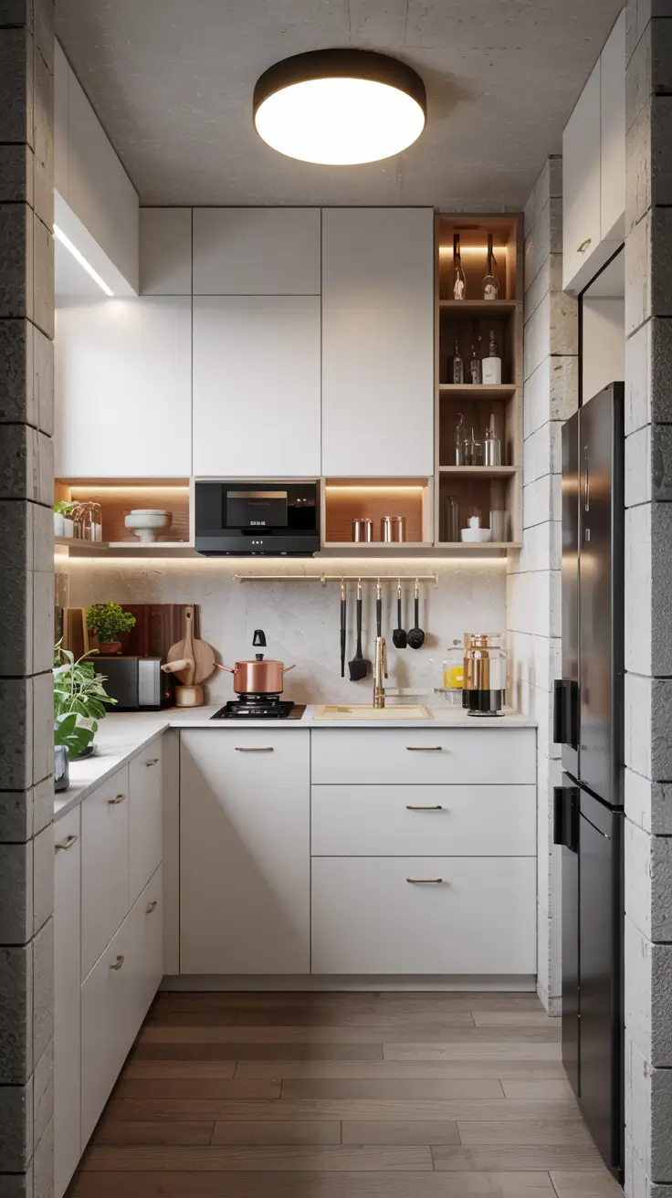 Tiny Kitchens Ideas 2026: Smart Storage, Layouts & Space-Saving Designs