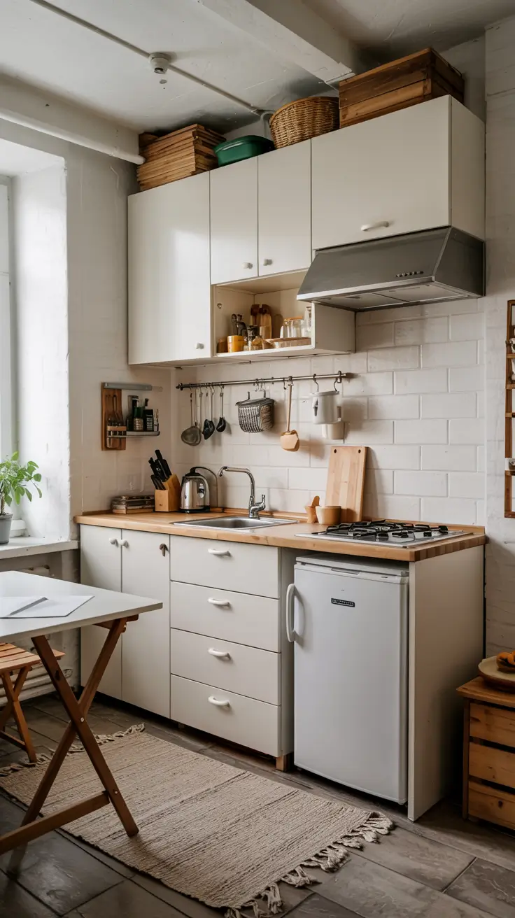 Tiny Kitchens Ideas 2026: Smart Storage, Layouts & Space-Saving Designs