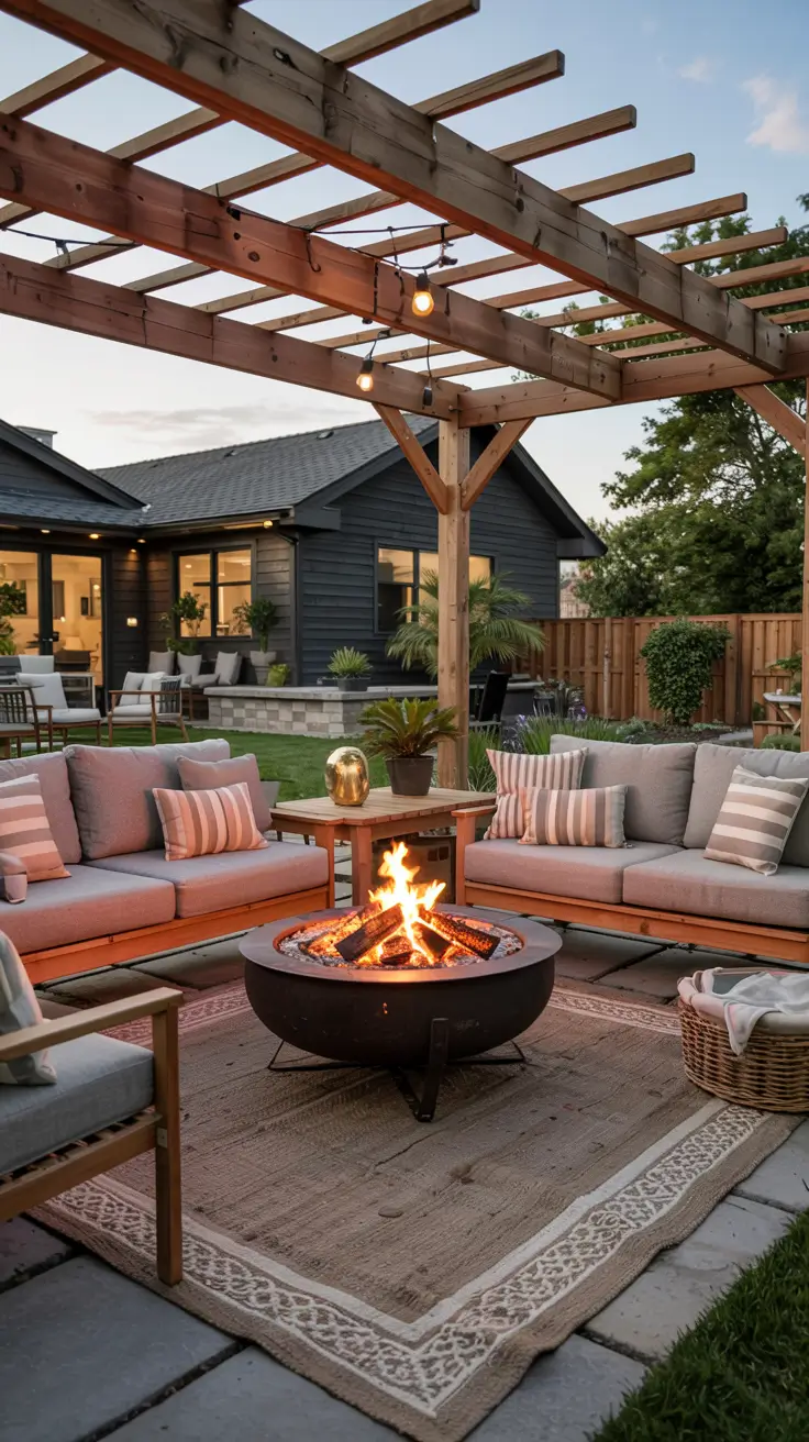 Yard Fire Pit Ideas 2026: Simple, DIY & Cozy Outdoor Seating Areas