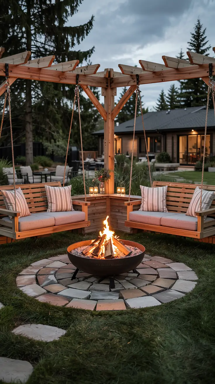 Yard Fire Pit Ideas 2026: Simple, DIY & Cozy Outdoor Seating Areas