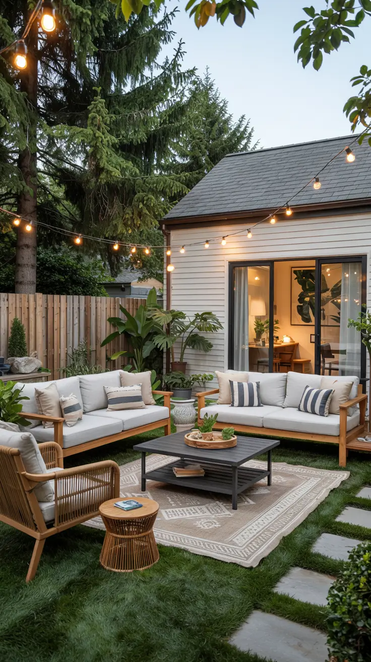 Backyard Lounge Ideas 2026: Cozy Fire Pit & Outdoor Living Area Designs
