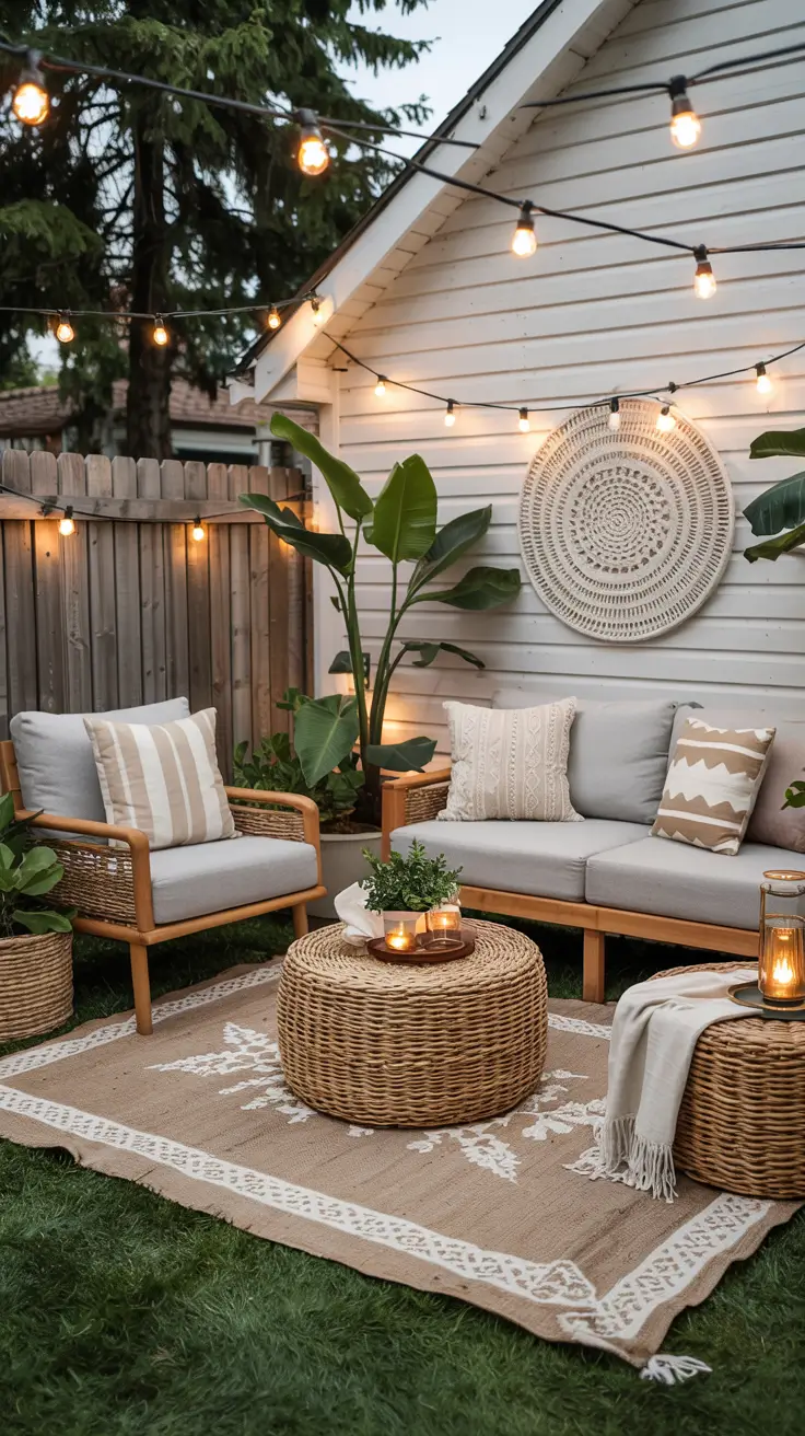 Backyard Lounge Ideas 2026: Cozy Fire Pit & Outdoor Living Area Designs