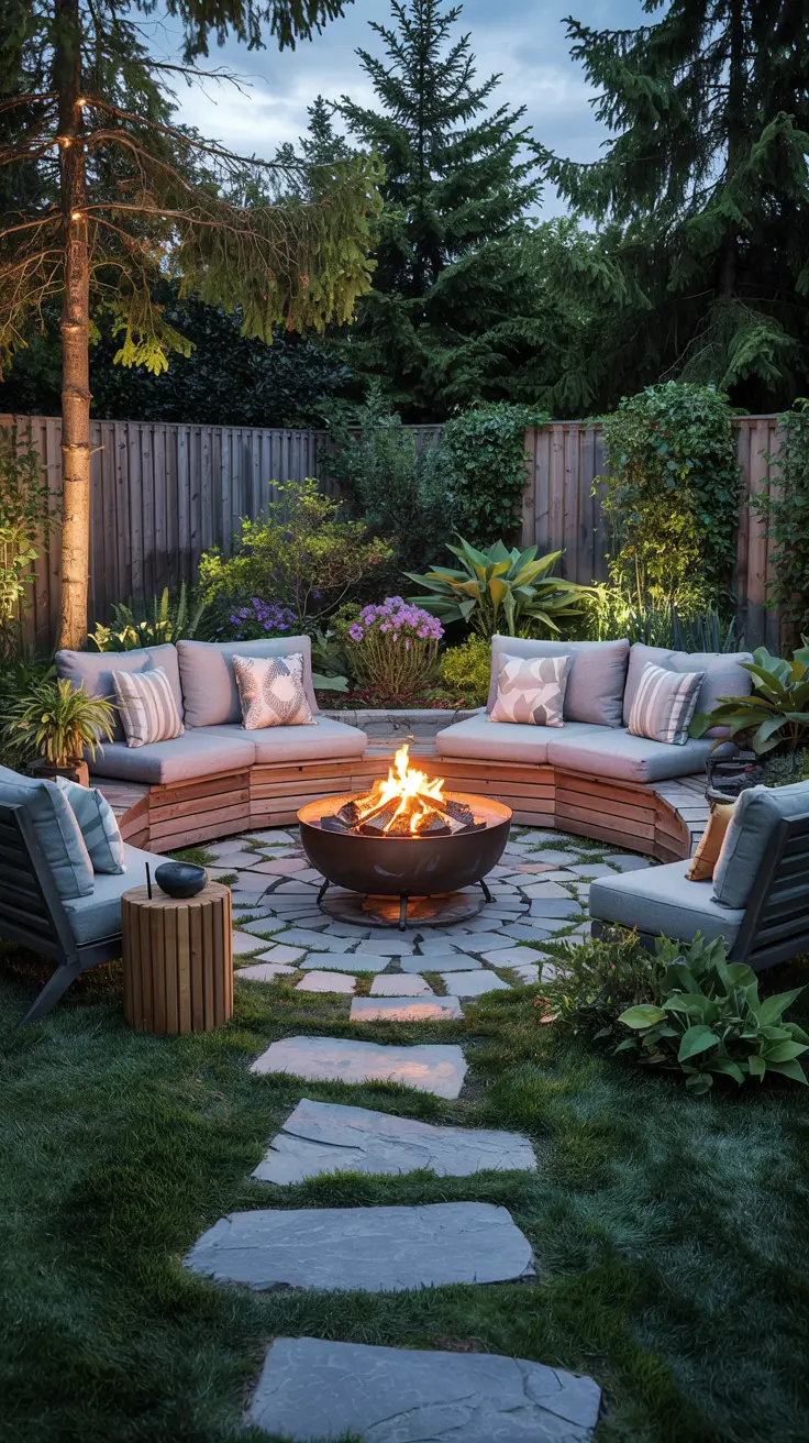 Backyard Lounge Ideas 2026: Cozy Fire Pit & Outdoor Living Area Designs