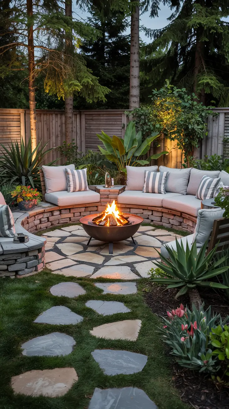 Backyard Lounge Ideas 2026: Cozy Fire Pit & Outdoor Living Area Designs