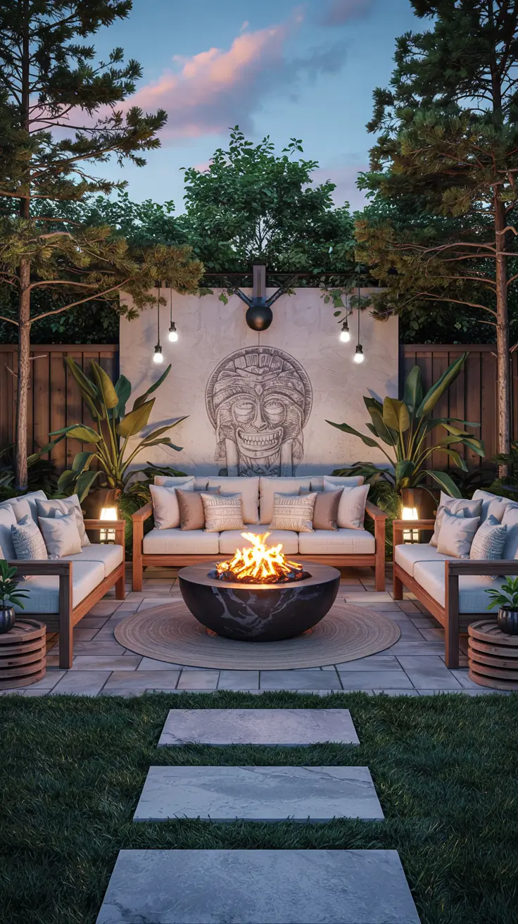 Backyard Lounge Ideas 2026: Cozy Fire Pit & Outdoor Living Area Designs