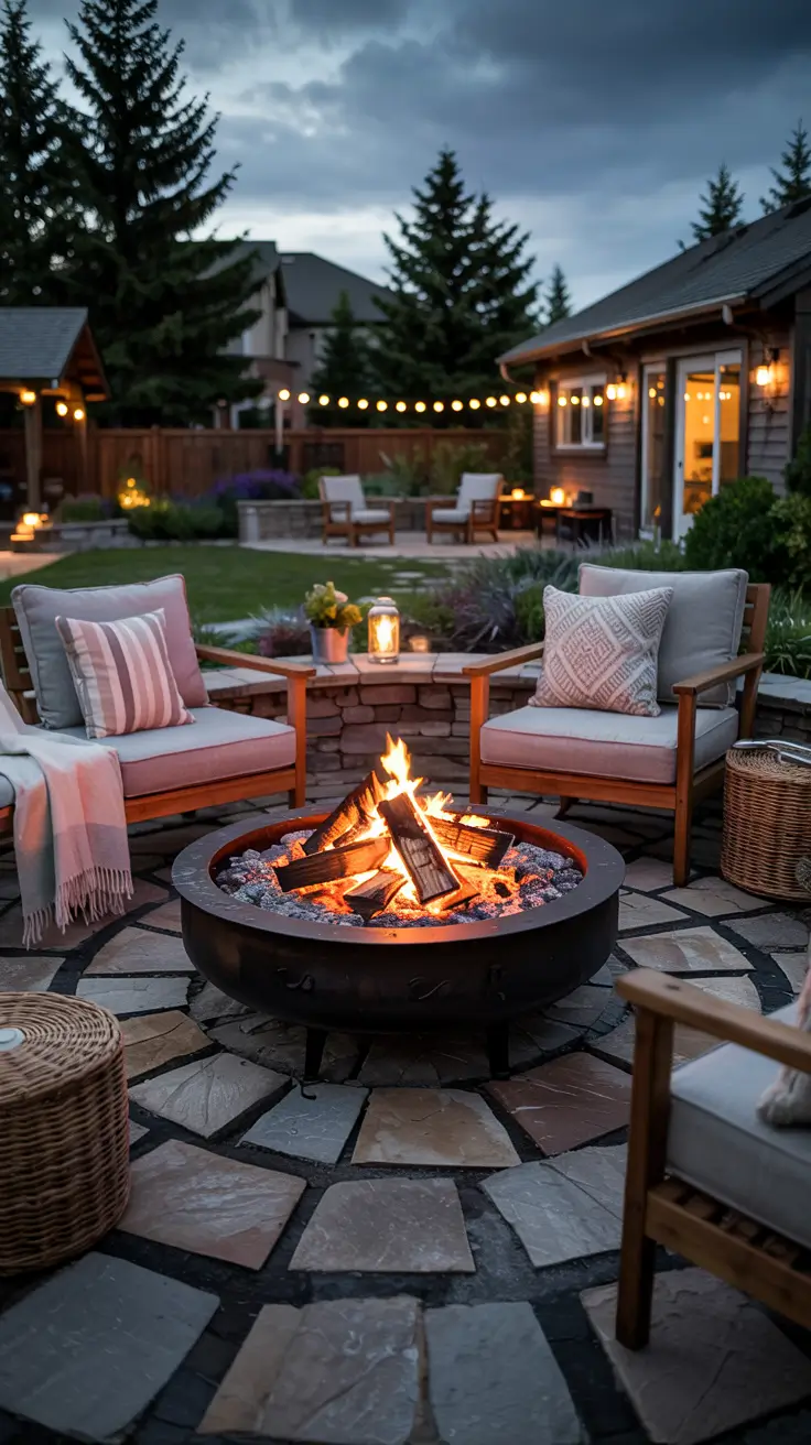 Backyard Lounge Ideas 2026: Cozy Fire Pit & Outdoor Living Area Designs