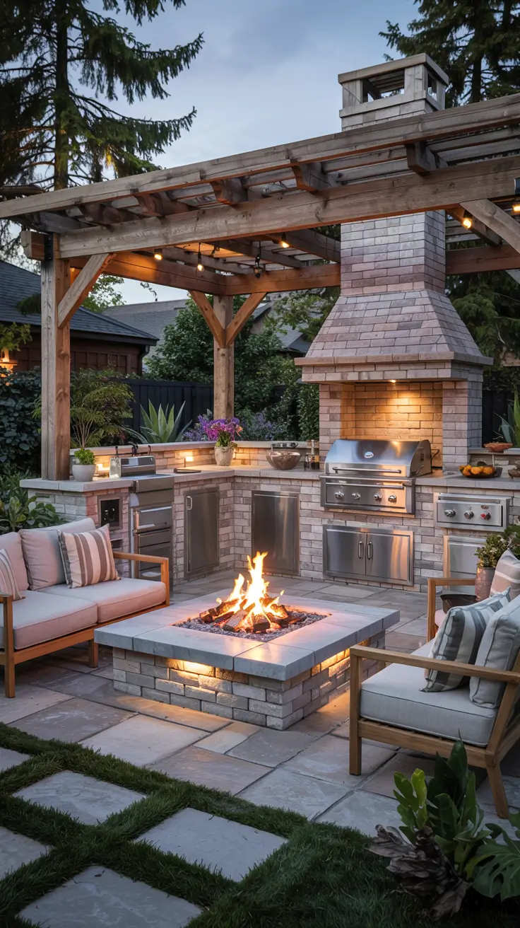 Backyard Lounge Ideas 2026: Cozy Fire Pit & Outdoor Living Area Designs