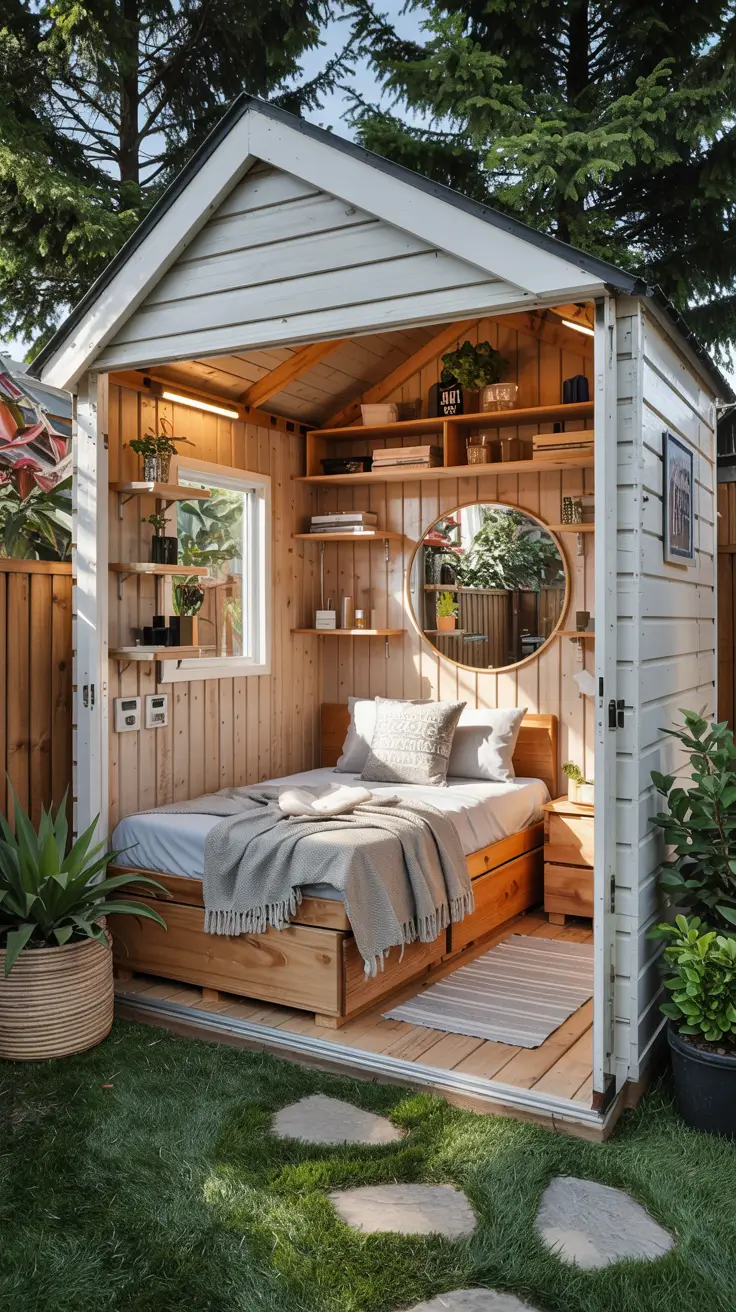Backyard Shed Ideas 2026: Modern Storage, Guest Rooms & DIY Designs