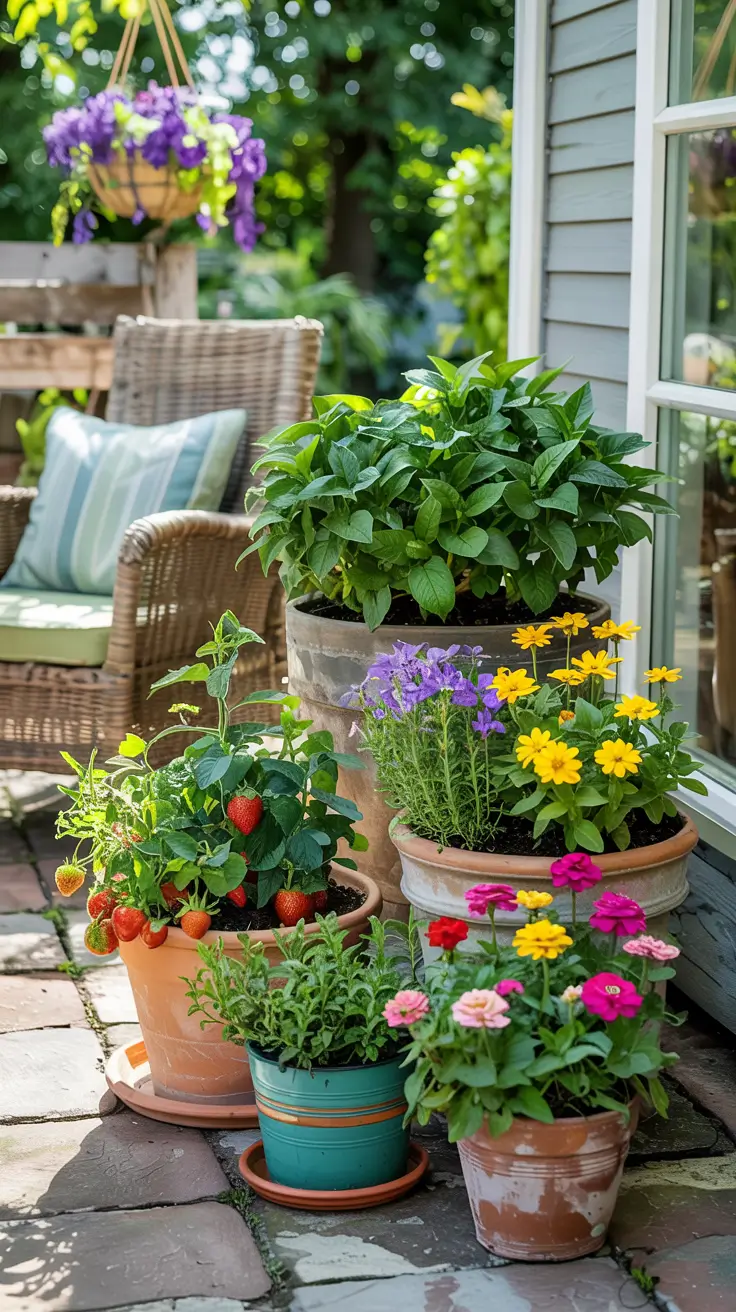 Container Gardening Ideas 2026: Creative Patio, Balcony & Backyard Designs