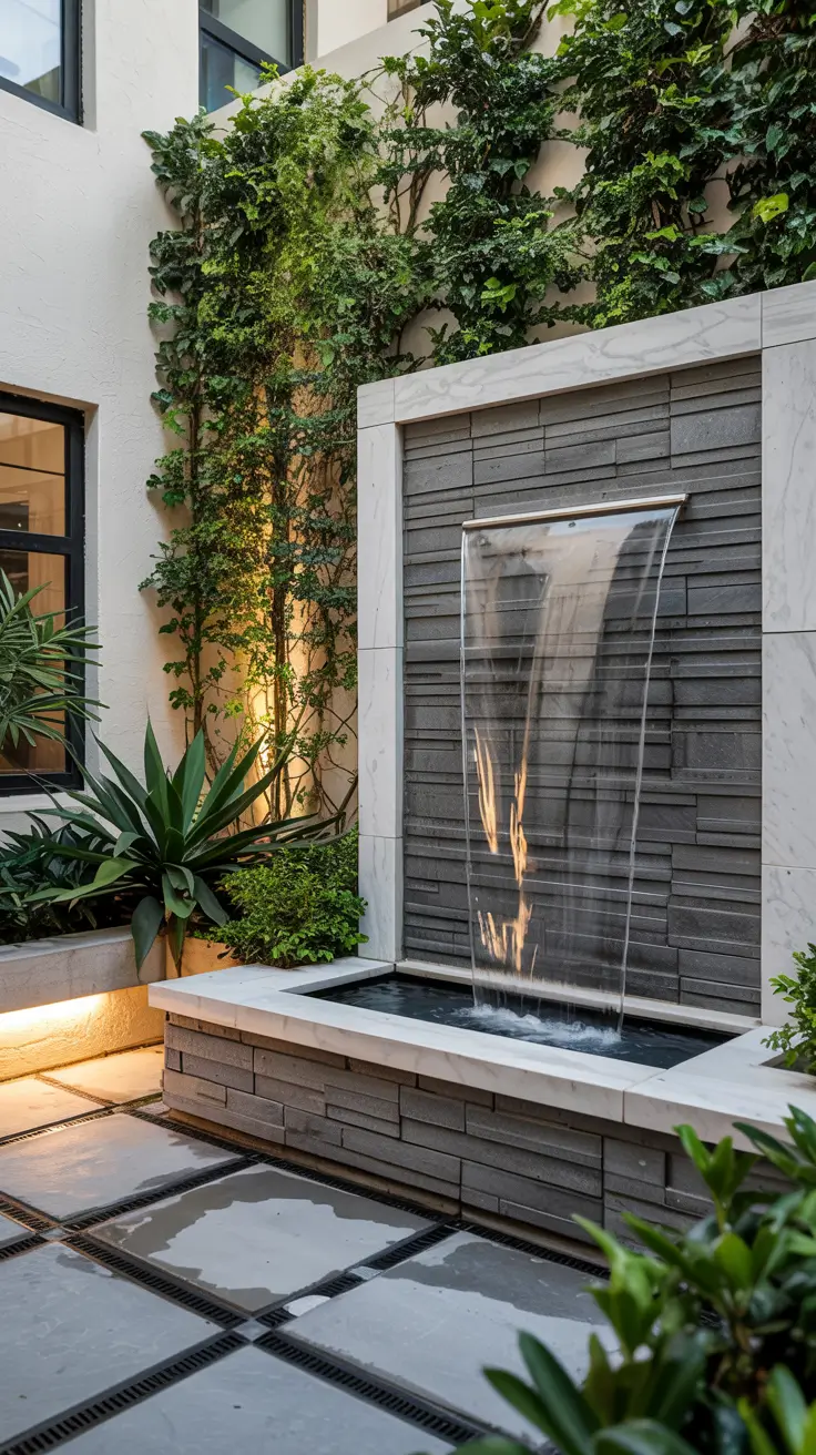 Courtyard Water Feature Ideas 2026: Modern, Spanish & Small Space Designs