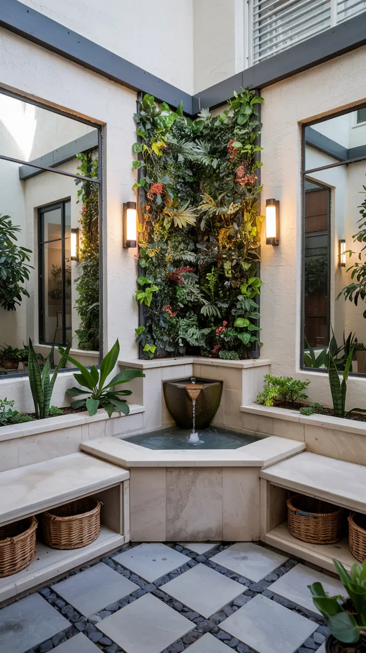 Courtyard Water Feature Ideas 2026: Modern, Spanish & Small Space Designs