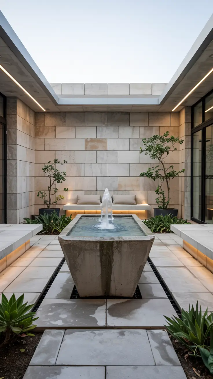 Courtyard Water Feature Ideas 2026: Modern, Spanish & Small Space Designs