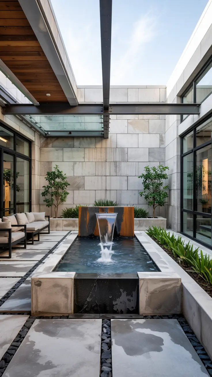 Courtyard Water Feature Ideas 2026: Modern, Spanish & Small Space Designs