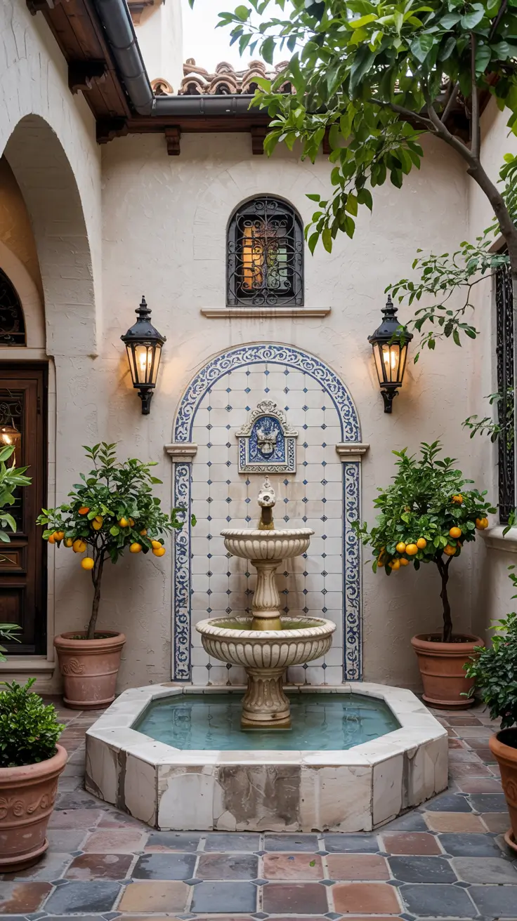 Courtyard Water Feature Ideas 2026: Modern, Spanish & Small Space Designs