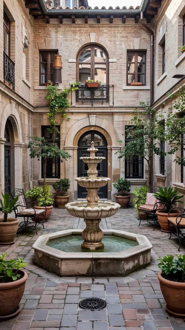 Courtyard Water Feature Ideas 2026: Modern, Spanish & Small Space Designs
