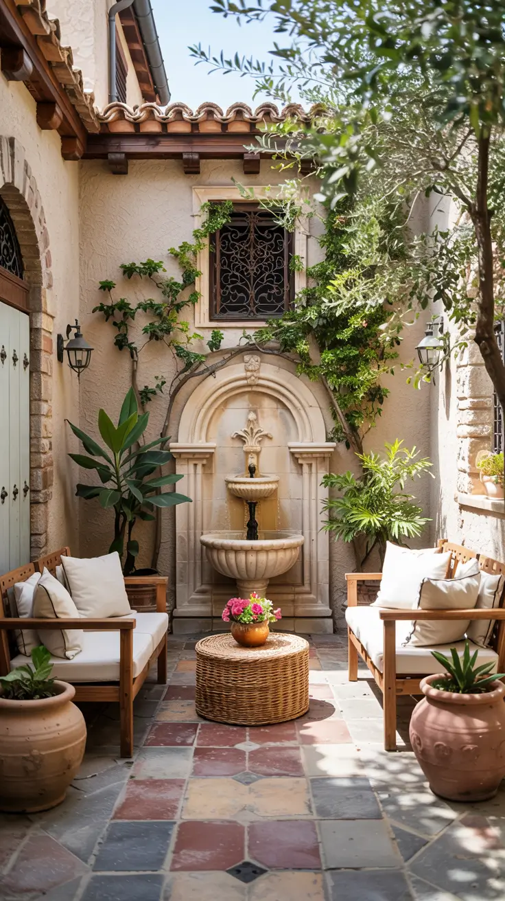 Courtyard Water Feature Ideas 2026: Modern, Spanish & Small Space Designs