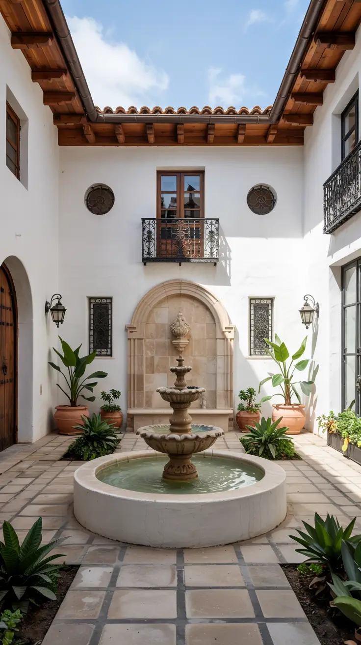 Courtyard Water Feature Ideas 2026: Modern, Spanish & Small Space Designs