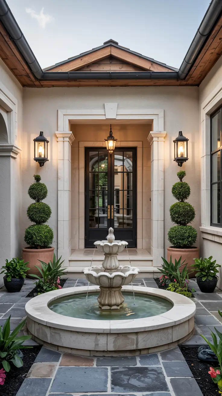 Courtyard Water Feature Ideas 2026: Modern, Spanish & Small Space Designs
