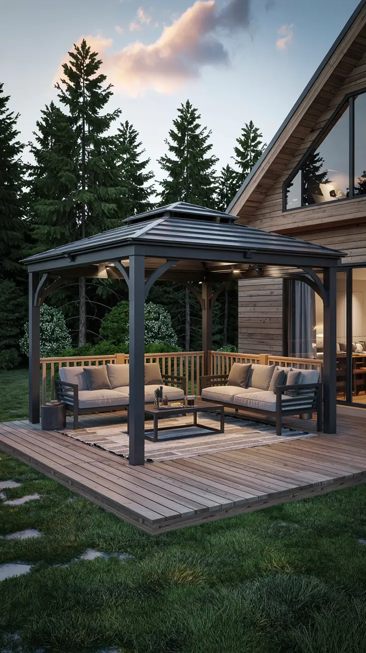 Gazebo on Deck Ideas 2026: Stylish Backyard Outdoor Designs