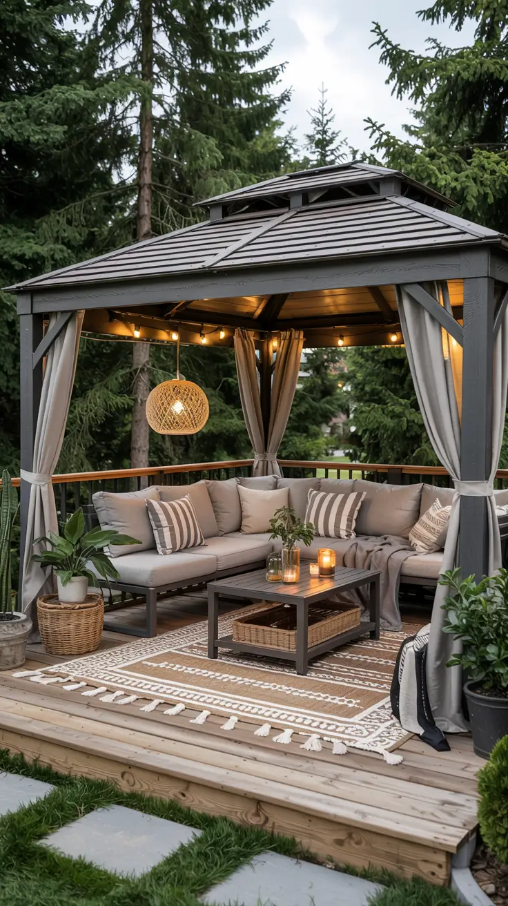 Gazebo on Deck Ideas 2026: Stylish Backyard Outdoor Designs