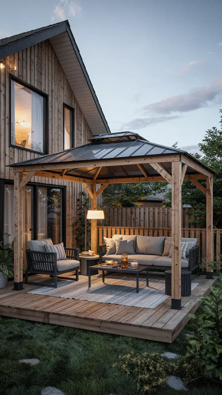 Gazebo on Deck Ideas 2026: Stylish Backyard Outdoor Designs