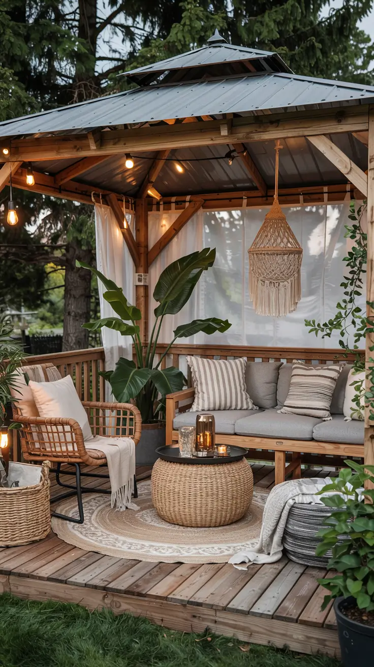 Gazebo on Deck Ideas 2026: Stylish Backyard Outdoor Designs