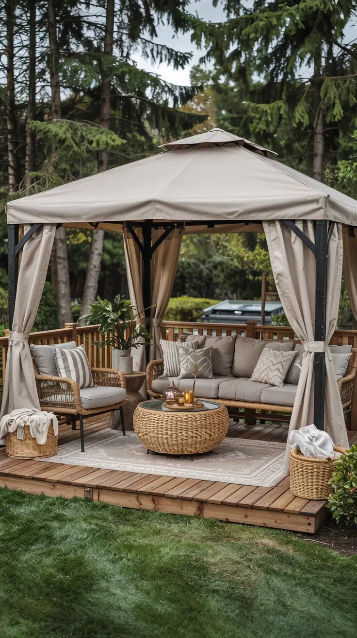 Gazebo on Deck Ideas 2026: Stylish Backyard Outdoor Designs