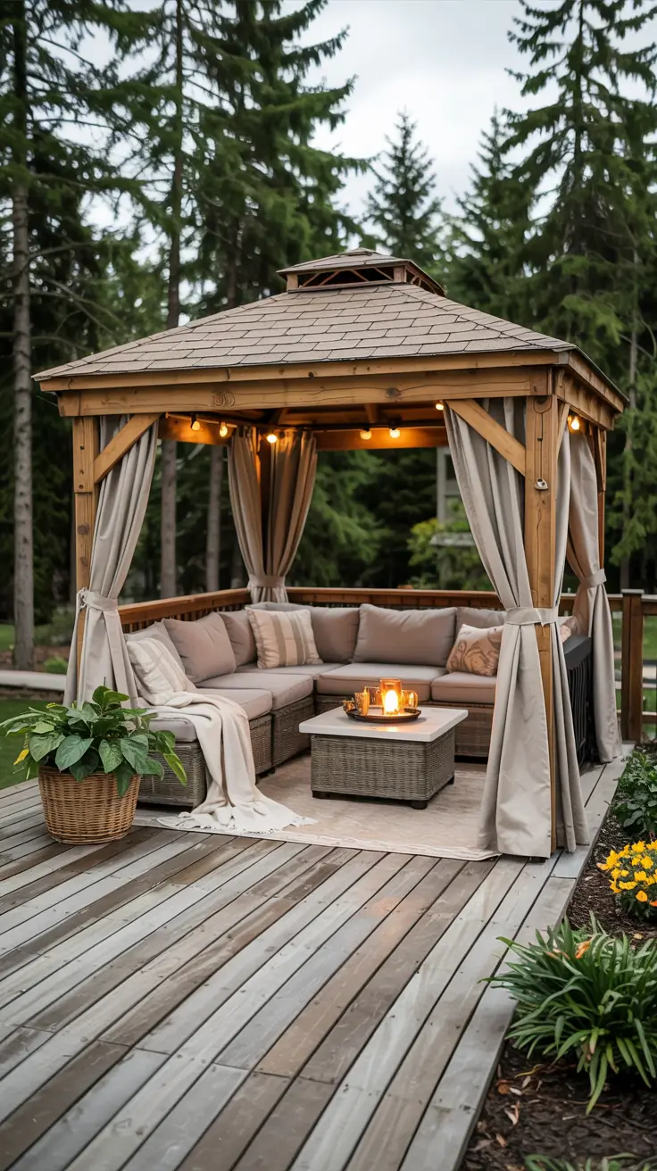 Gazebo on Deck Ideas 2026: Stylish Backyard Outdoor Designs