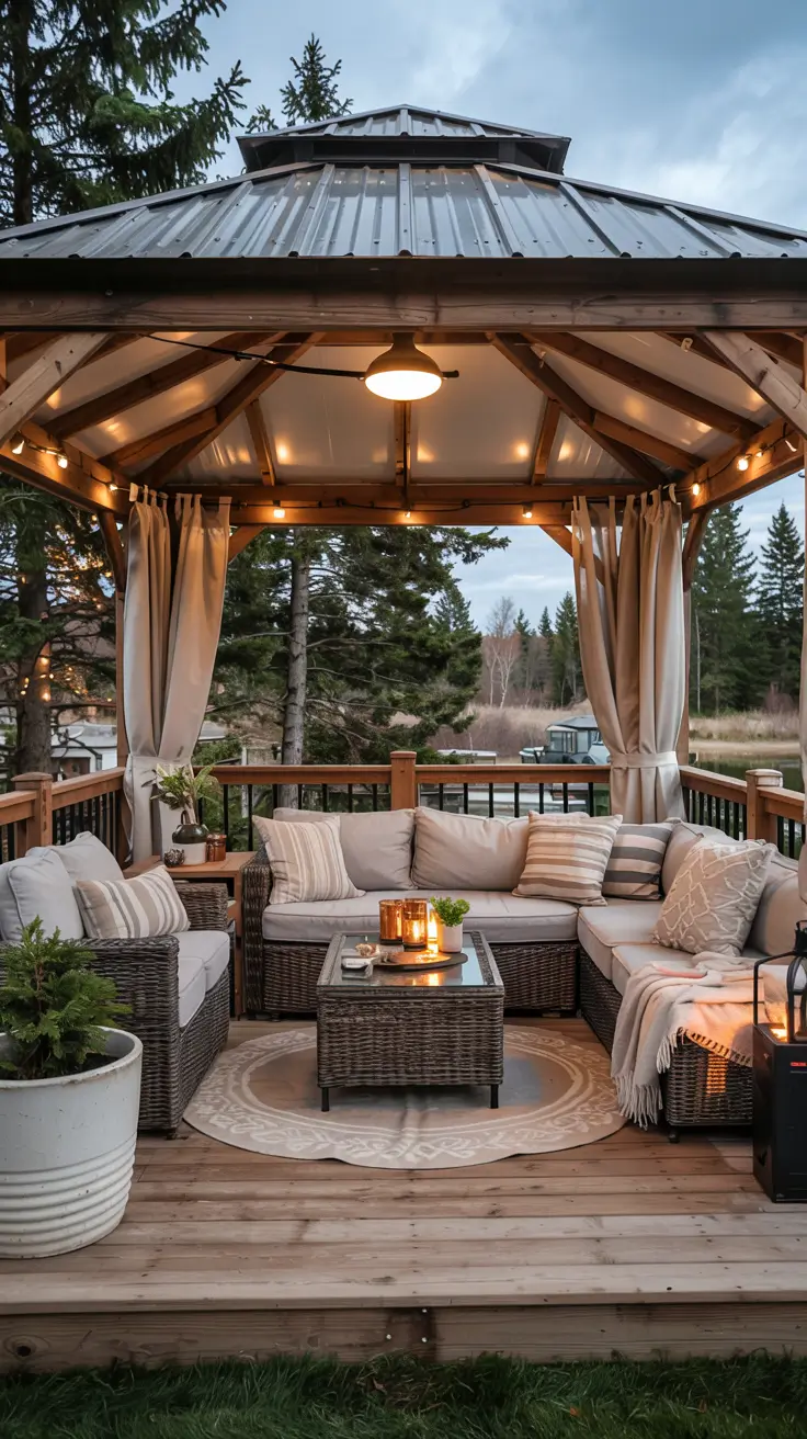 Gazebo on Deck Ideas 2026: Stylish Backyard Outdoor Designs