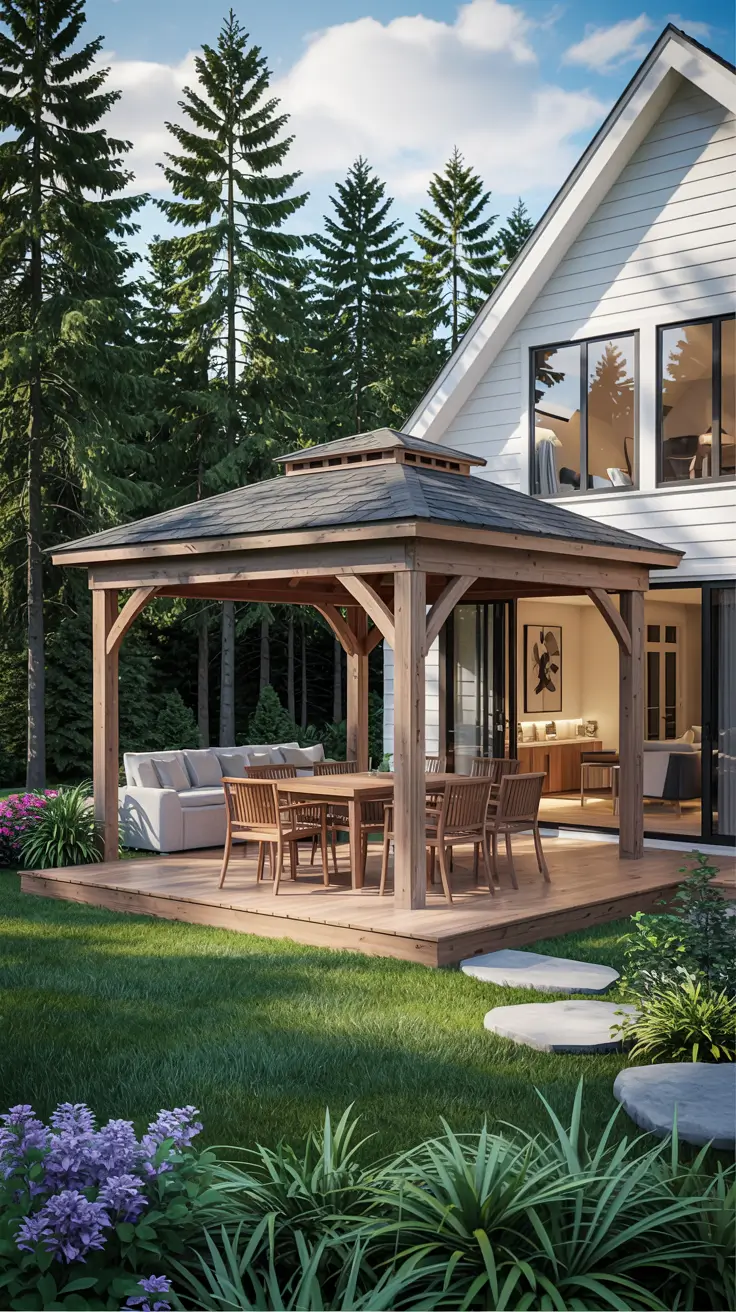 Gazebo on Deck Ideas 2026: Stylish Backyard Outdoor Designs