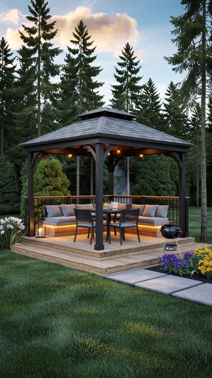 Gazebo on Deck Ideas 2026: Stylish Backyard Outdoor Designs