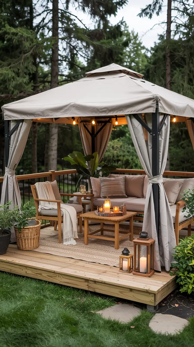 Gazebo on Deck Ideas 2026: Stylish Backyard Outdoor Designs