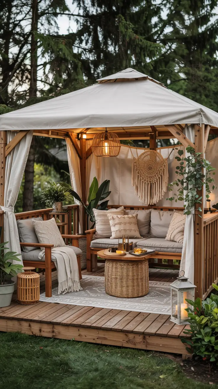Gazebo on Deck Ideas 2026: Stylish Backyard Outdoor Designs